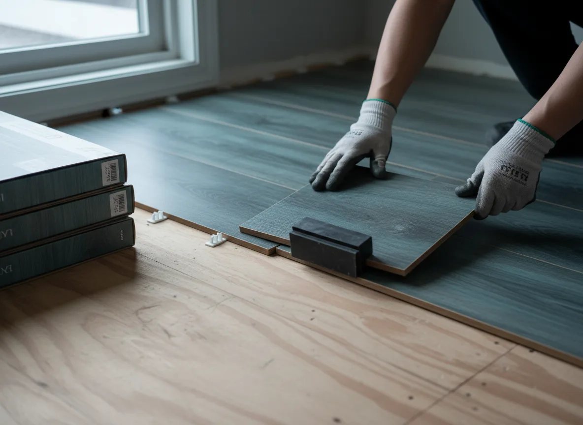 Luxury Vinyl Plank Installation company in Delia, KS